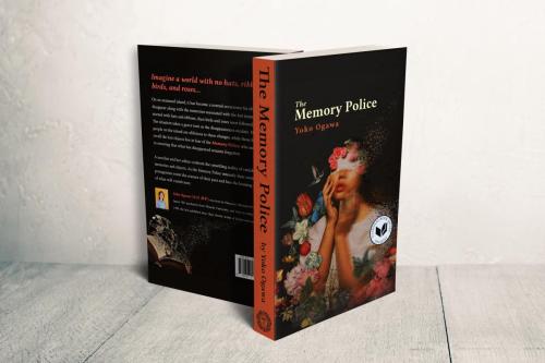 The Memory Police Book Cover Mockup